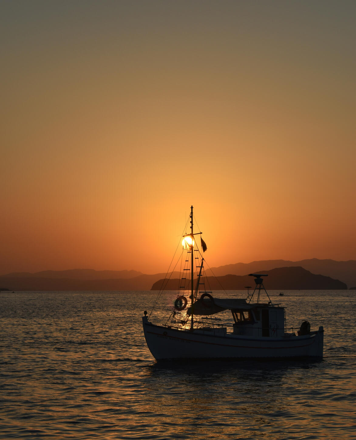 The Sunset Boat